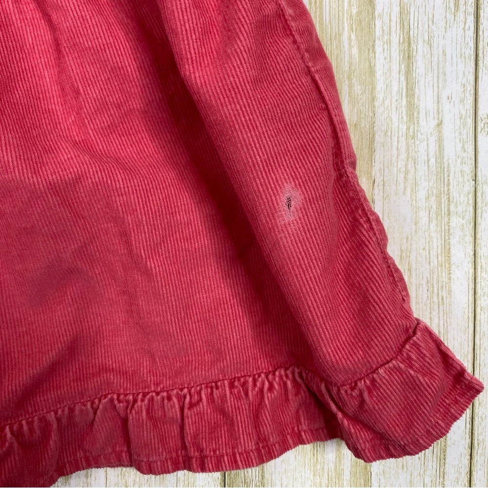 Mini Boden Pink Corduroy Embroidered A-line Dresd - Picture 5 of 6